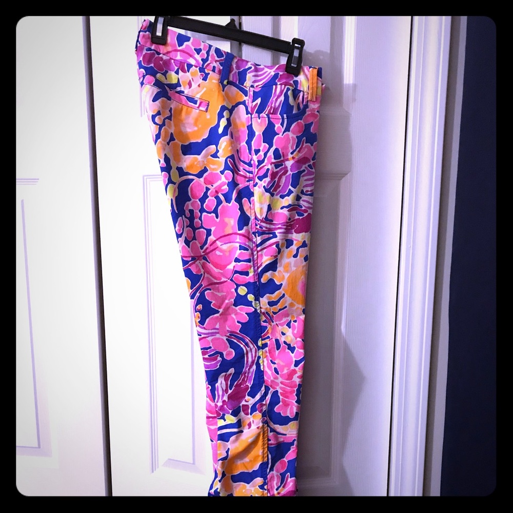 Lilly Pulitzer EUC Callahan Chinos Size 2